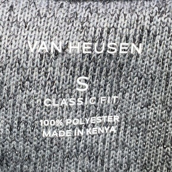 Van Heusen Flex Fleece 1/4 Zip Men's Pullover In Bungee Cord Gray Green Size S - Picture 4 of 11